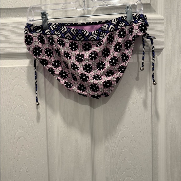 Collections by Catalina Multicolor Bikini Bottoms Size Large. Tie sides beaded. - Picture 4 of 6